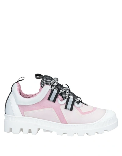 Shop My Grey Sneakers In Pink