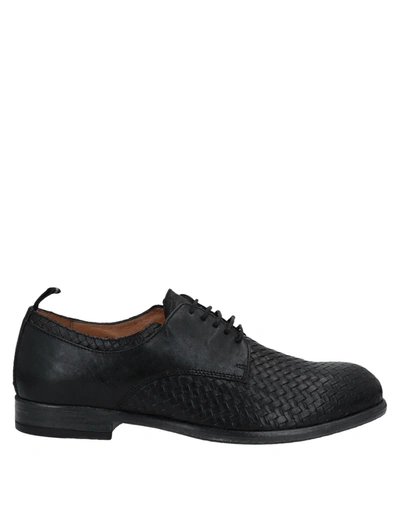 Shop Soldini Lace-up Shoes In Black