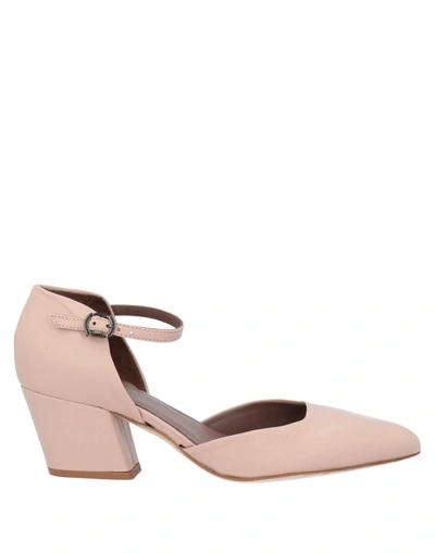 Shop Lilimill Woman Pumps Blush Size 8 Soft Leather In Pink