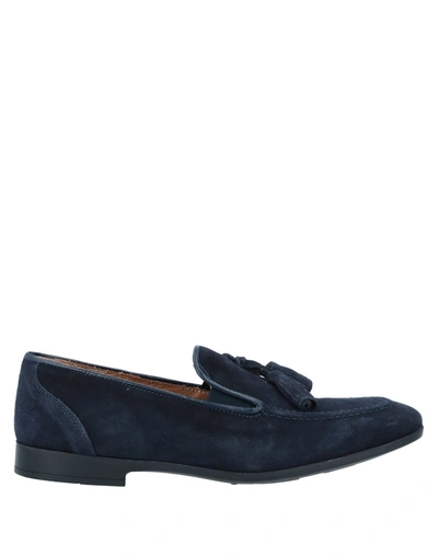 Shop John Bakery Loafers In Dark Blue