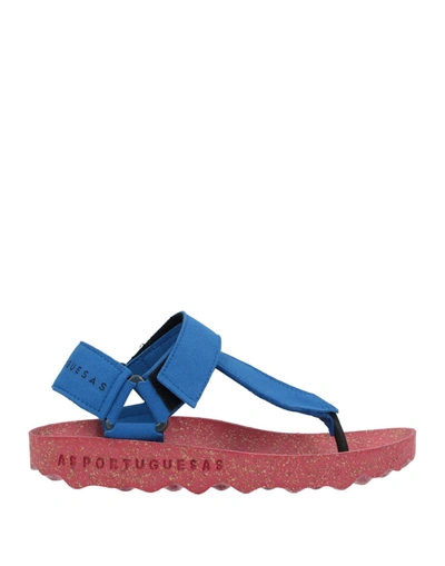 Shop Asportuguesas Toe Strap Sandals In Blue