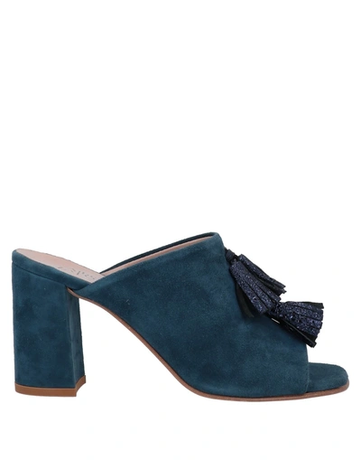 Shop Alberto La Torre® Sandals In Dark Blue