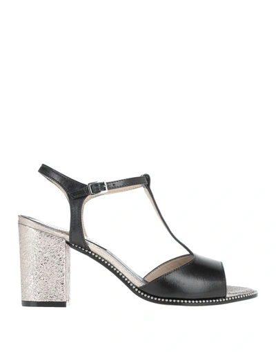Shop Loretta Pettinari Woman Sandals Black Size 8 Soft Leather