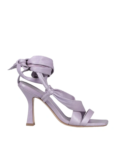 Shop Aldo Castagna Sandals In Lilac