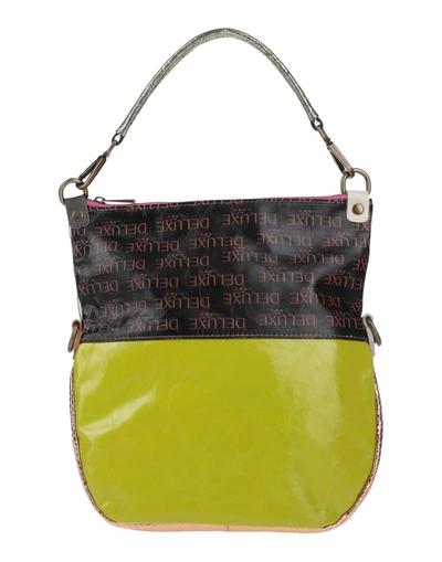 Shop Ebarrito Handbags In Acid Green