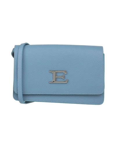 Shop Ermanno Di Ermanno Scervino Handbags In Pastel Blue