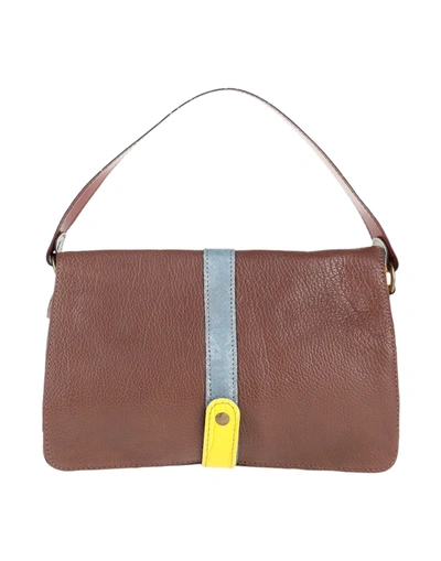 Shop Ebarrito Handbags In Brown