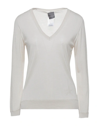Shop Lorena Antoniazzi Woman Sweater Beige Size 6 Silk, Virgin Wool