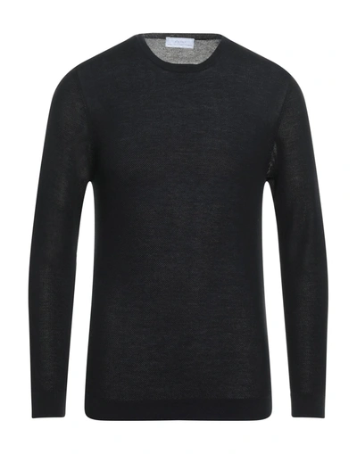 Shop Diktat Man Sweater Black Size S Cotton