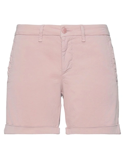 Shop Blauer Woman Shorts & Bermuda Shorts Blush Size 31 Cotton, Elastane In Pink