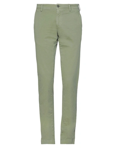 Shop Mason's Man Pants Military Green Size 28 Cotton, Lycra