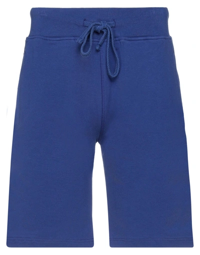 Shop Aeronautica Militare Shorts & Bermuda Shorts In Blue