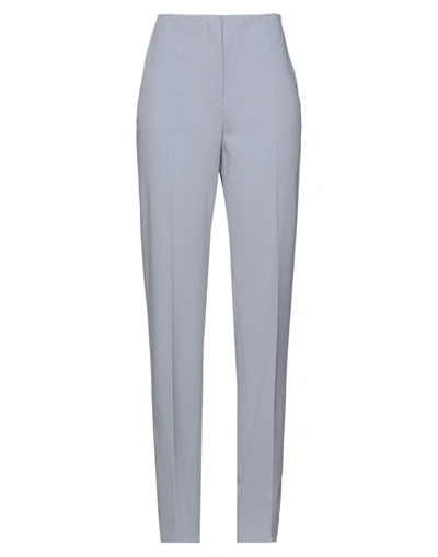Shop Giorgio Armani Woman Pants Light Grey Size 6 Virgin Wool, Elastane