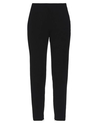 Shop Giorgio Armani Woman Pants Black Size 10 Virgin Wool, Elastane