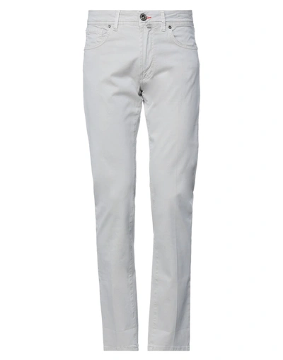 Shop Adaptation Man Pants Light Grey Size 30 Cotton, Rubber