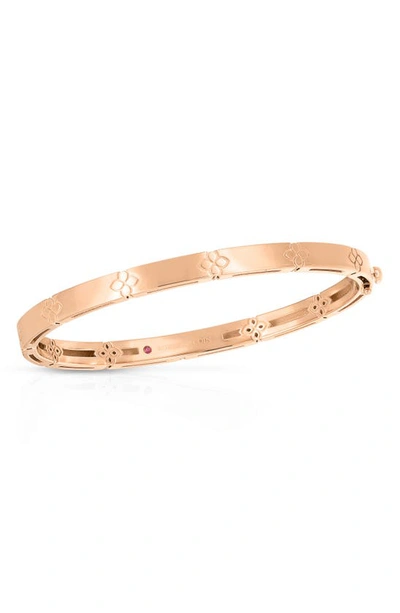 Shop Roberto Coin Love In Rose Gold