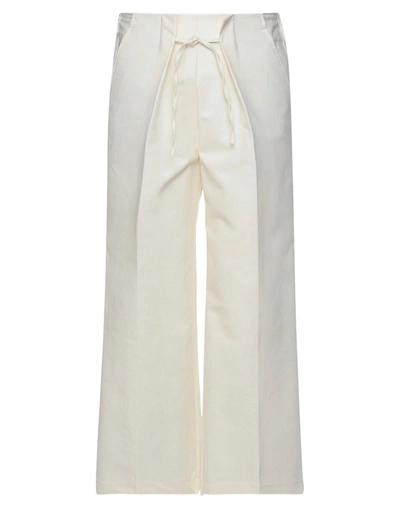 Ermanno Gallamini Pants In Ivory