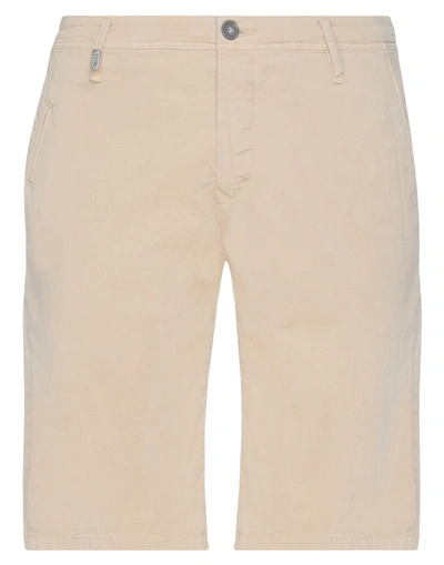 Shop Beverly Hills Polo Club Man Shorts & Bermuda Shorts Sand Size 31 Cotton, Elastane In Beige