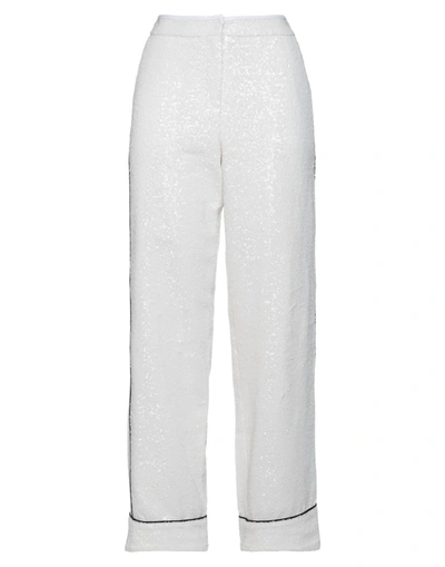 Shop In The Mood For Love Woman Pants White Size M Polyester