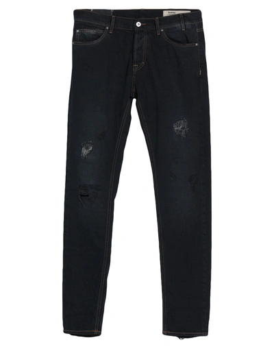 Shop Novemb3r Man Jeans Blue Size 32 Cotton