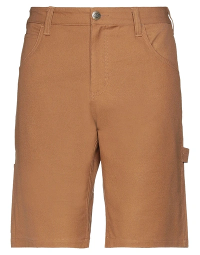 Shop Dickies Shorts & Bermuda Shorts In Camel