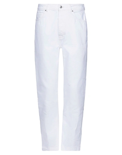 Shop Haikure Man Jeans White Size 33 Cotton