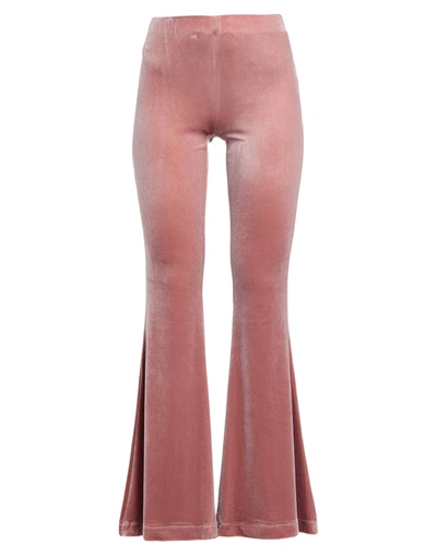 Shop Antonella Rizza Woman Pants Pastel Pink Size 2 Polyester, Elastane