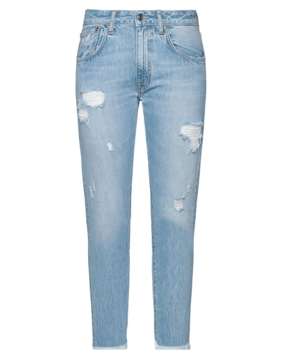 Shop People (+)  Woman Jeans Blue Size 32 Cotton