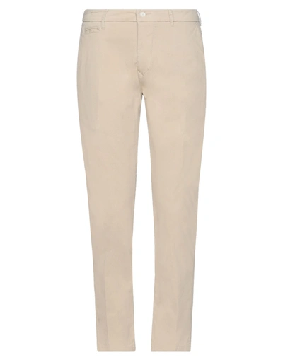 Shop 0/zero Construction Man Pants Beige Size 30 Cotton, Elastane