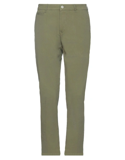 Shop 0/zero Construction Pants In Military Green