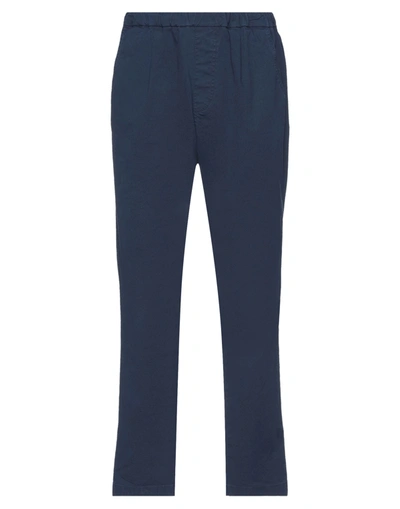 Shop Derriere Heritage Co. Man Pants Midnight Blue Size Xl Cotton, Elastane