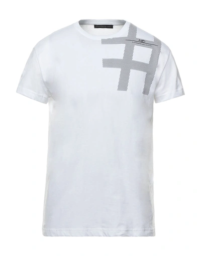 Shop Alessandro Dell'acqua Man T-shirt White Size Xl Cotton