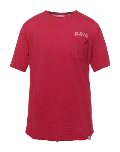 Shop Berna T-shirts In Red