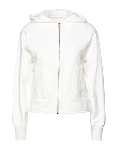 Maison Margiela Sweatshirts In White