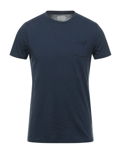 Shop 40weft Man T-shirt Blue Size S Cotton