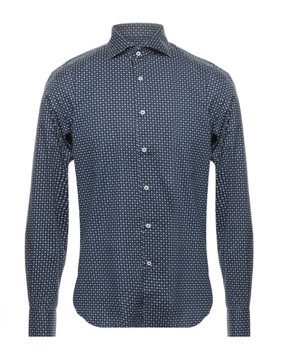 Shop Adaptation Man Shirt Midnight Blue Size 16 ½ Cotton