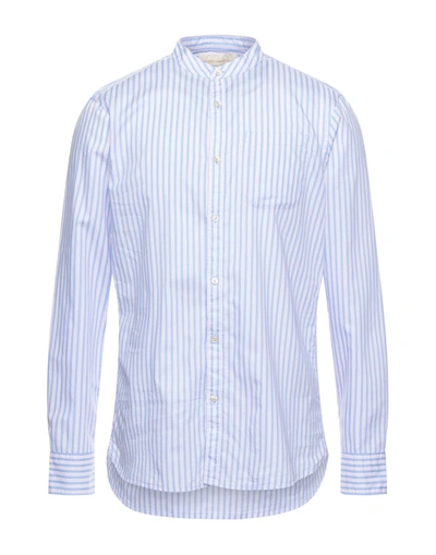 Shop Scotch & Soda Shirts In Sky Blue