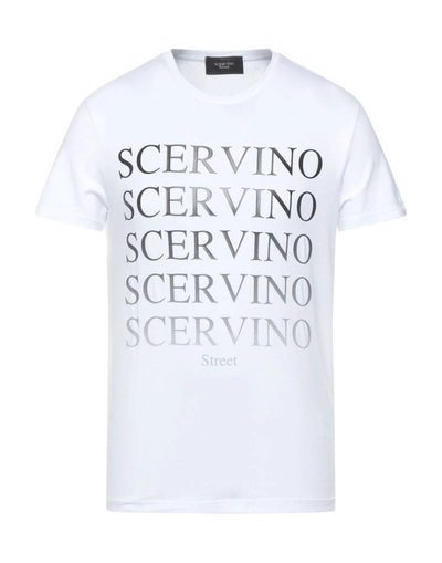 Scervino Street T-shirts In White | ModeSens