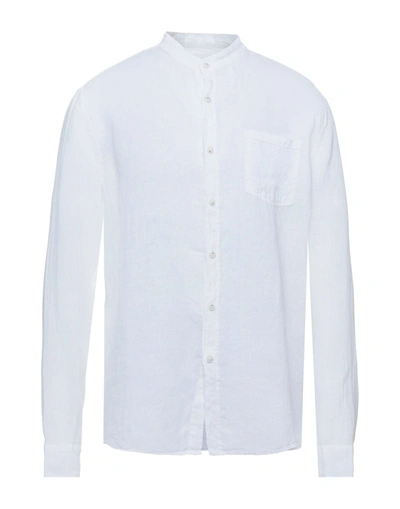 Shop 40weft Man Shirt White Size Xl Linen