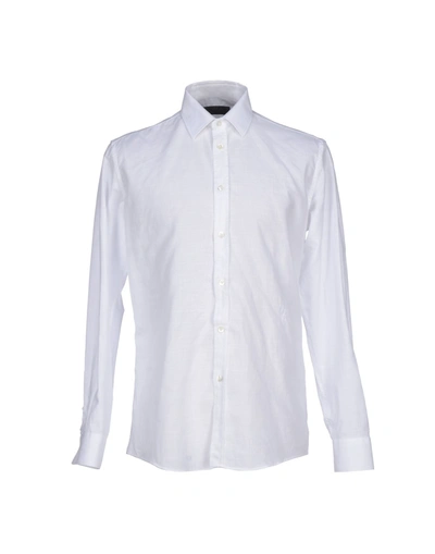 Shop Daniele Alessandrini Shirts In White