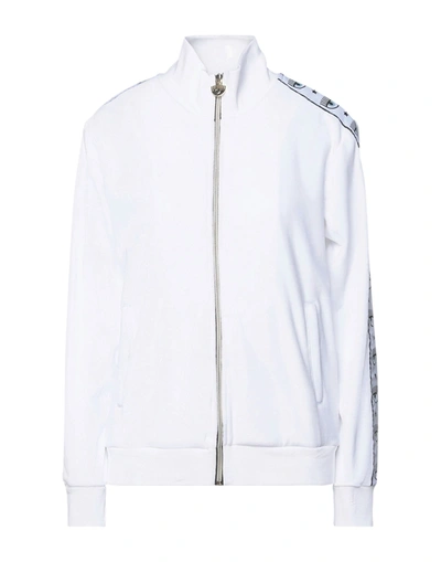 Shop Chiara Ferragni Woman Sweatshirt White Size Xs Cotton, Polyester
