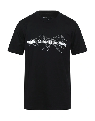 White Mountaineering T-shirts In Black | ModeSens