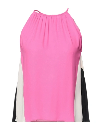 Shop Suoli Woman Top Pink Size 2 Polyester