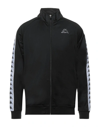 Shop Kappa Man Sweatshirt Black Size Xl Polyester