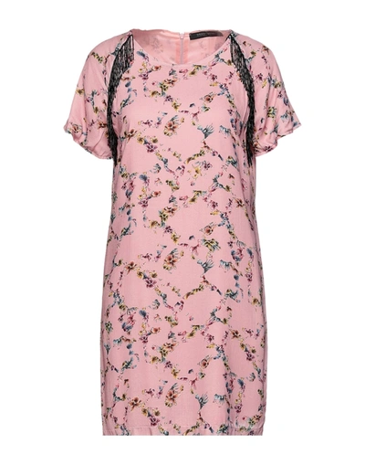 Shop Messagerie Woman Mini Dress Pink Size 4 Viscose
