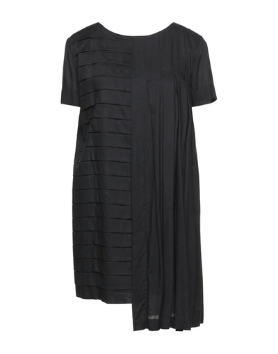 Shop Maison Laviniaturra Short Dresses In Black