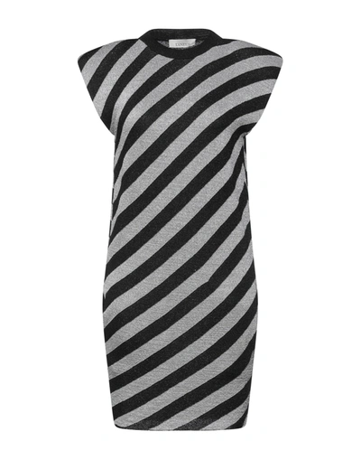 Shop Laneus Woman Mini Dress Black Size 6 Viscose, Polyester