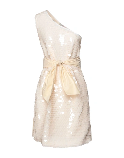 Shop Jucca Woman Mini Dress Blush Size 4 Polyester, Polyamide, Cotton In Pink