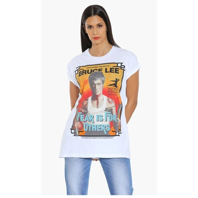 Pre-owned Dsquared2 White Bruce Lee T-shirt Xxs | ModeSens