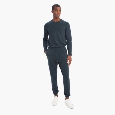 Naadam Recycled Cashmere Jogger In Forest Green